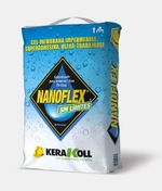 Gel-membrana impermeable, superadhesiva, referencia Nanoflex Sin Límites de Kerakoll
